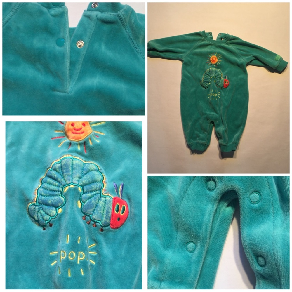 Hungry, Hungry Caterpillar Soft Baby Onesie! 🐛